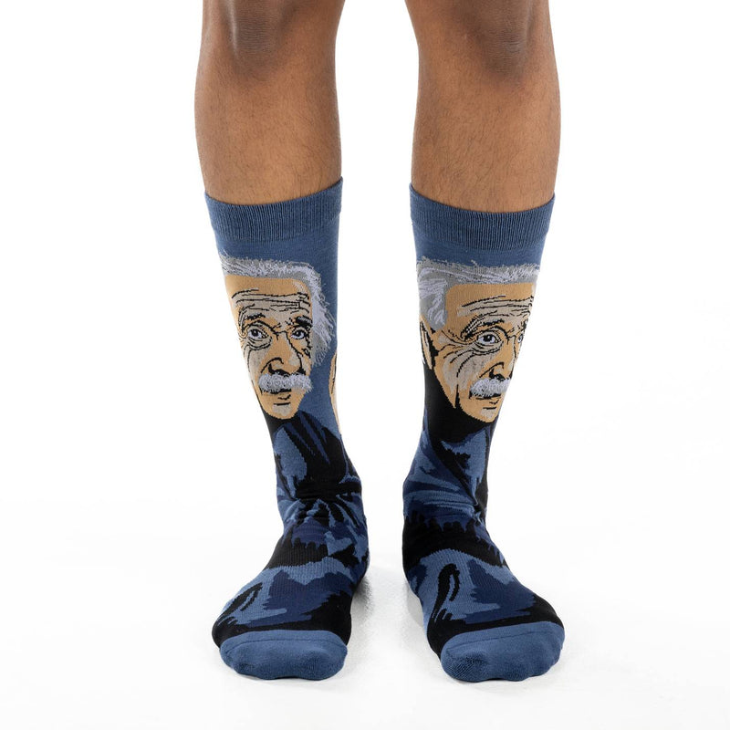 Men's Albert Einstein, Thinking Socks