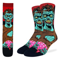 Men's Evil Zombie Halloween Socks