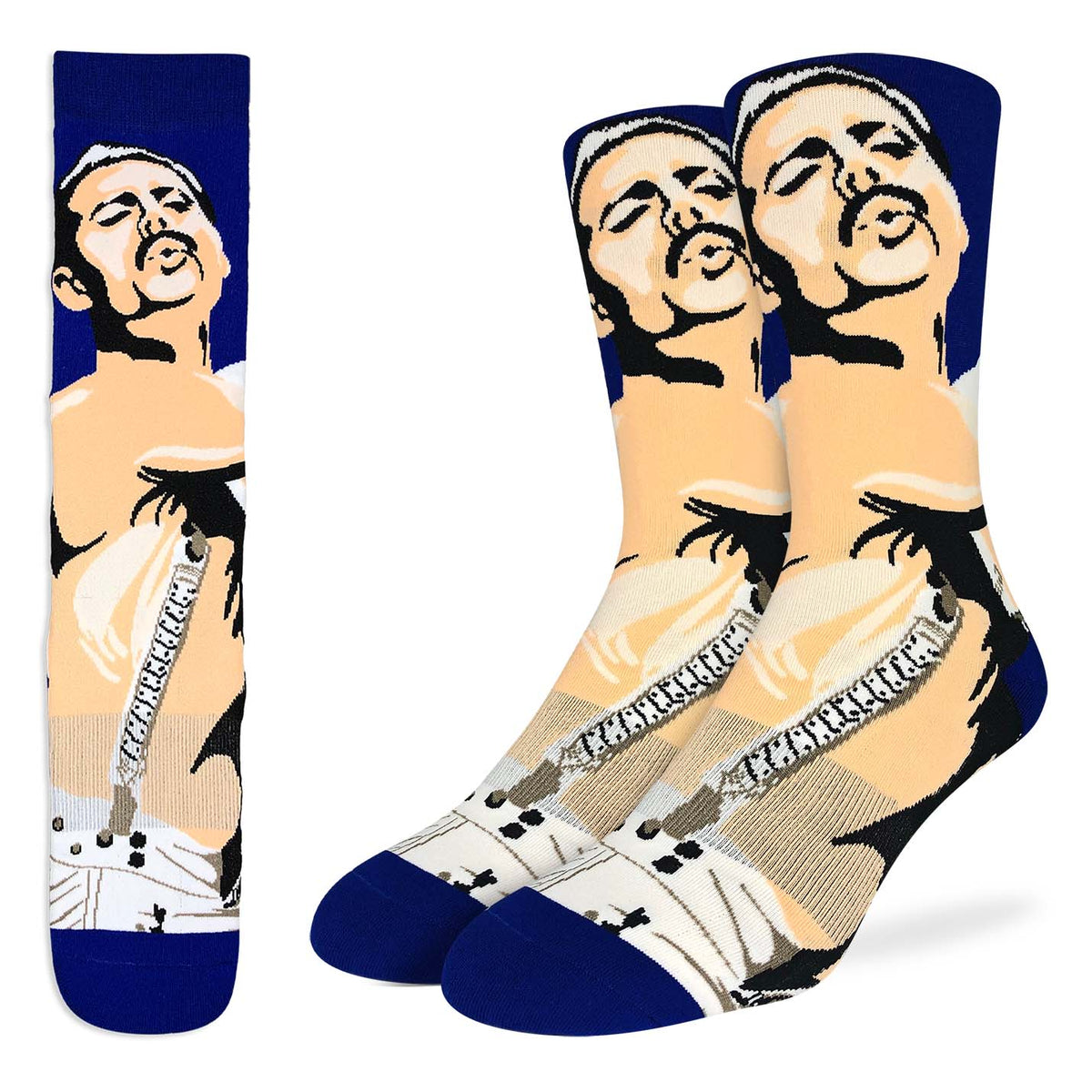 Men's Freddie Mercury, Singing Socks