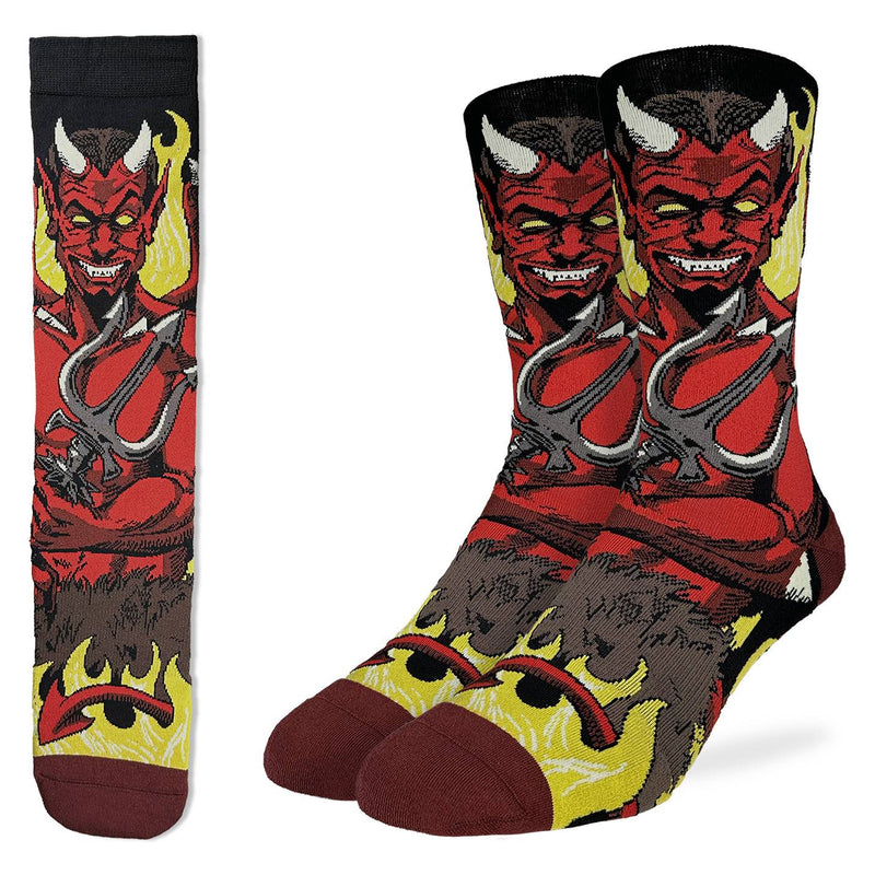 Men's Evil Devil Halloween Socks