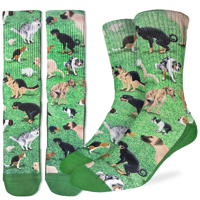 Men's Dogs Pooping Socks