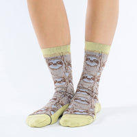 Women's Coffee Sloth Socks