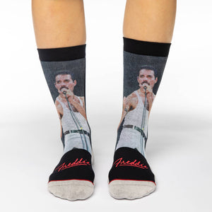 Women's Freddie Mercury, Live Aid Concert Socks