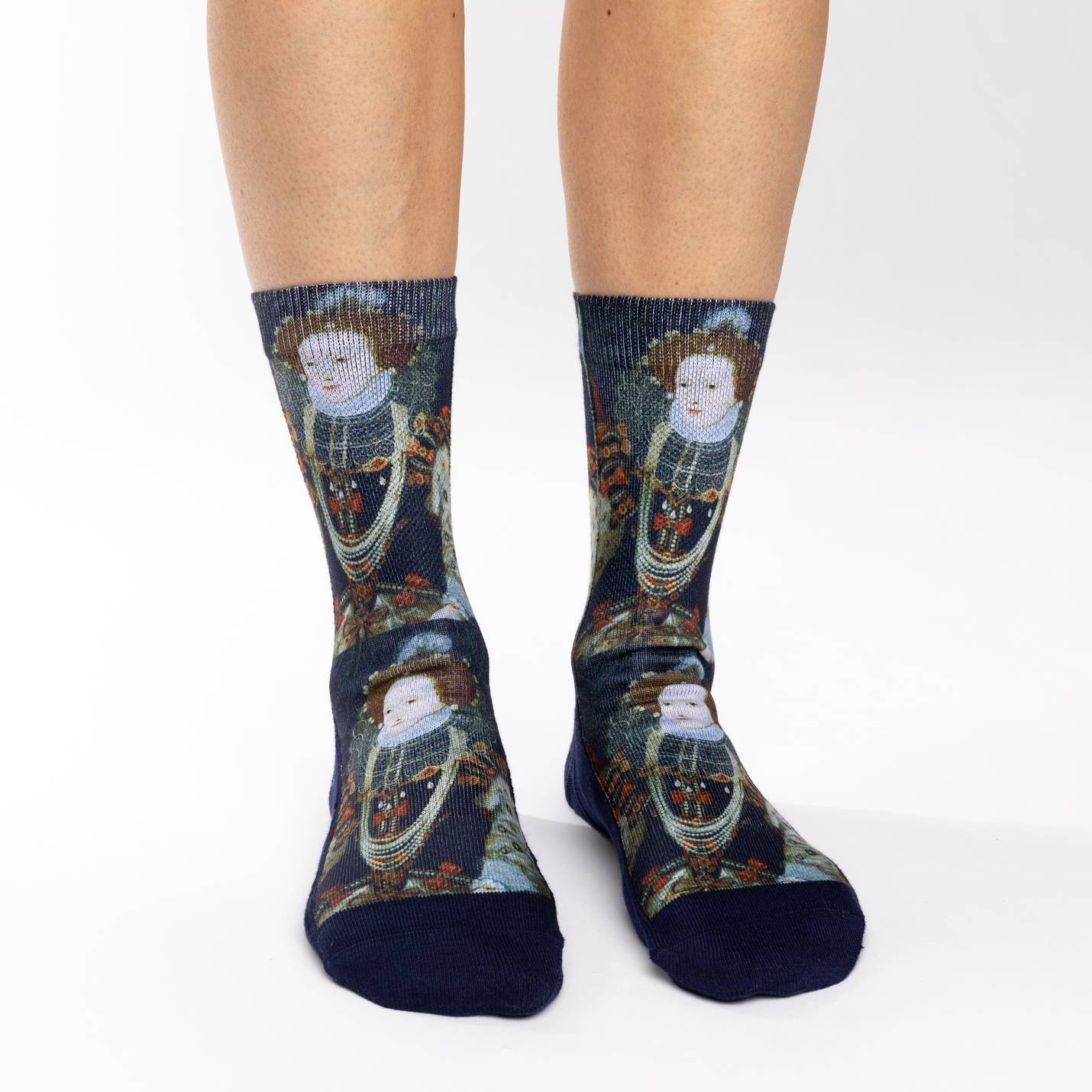 Women's Queen Elizabeth I Socks – Good Luck Sock