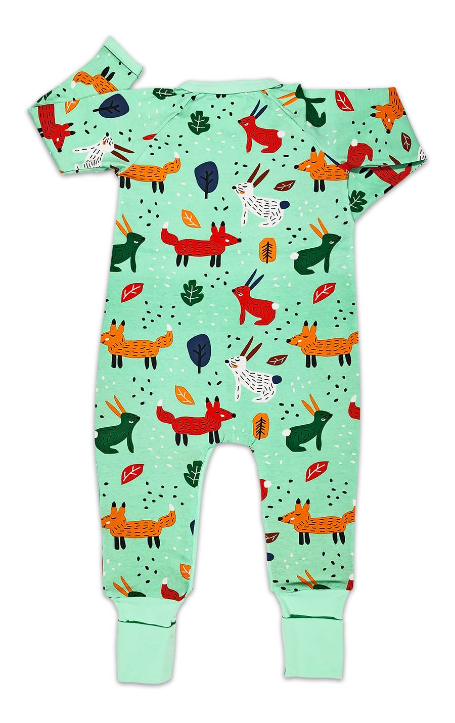 Foxes Baby Pajamas