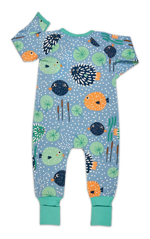 Pufferfish Baby Pajamas