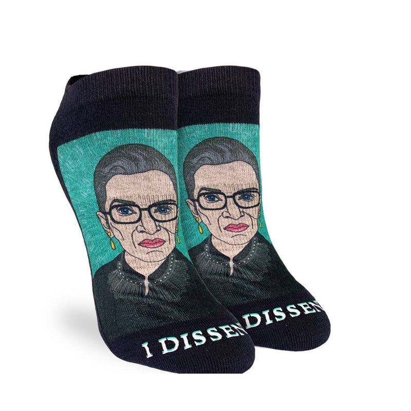 Women's Ruth Bader Ginsburg Portrait Ankle Socks