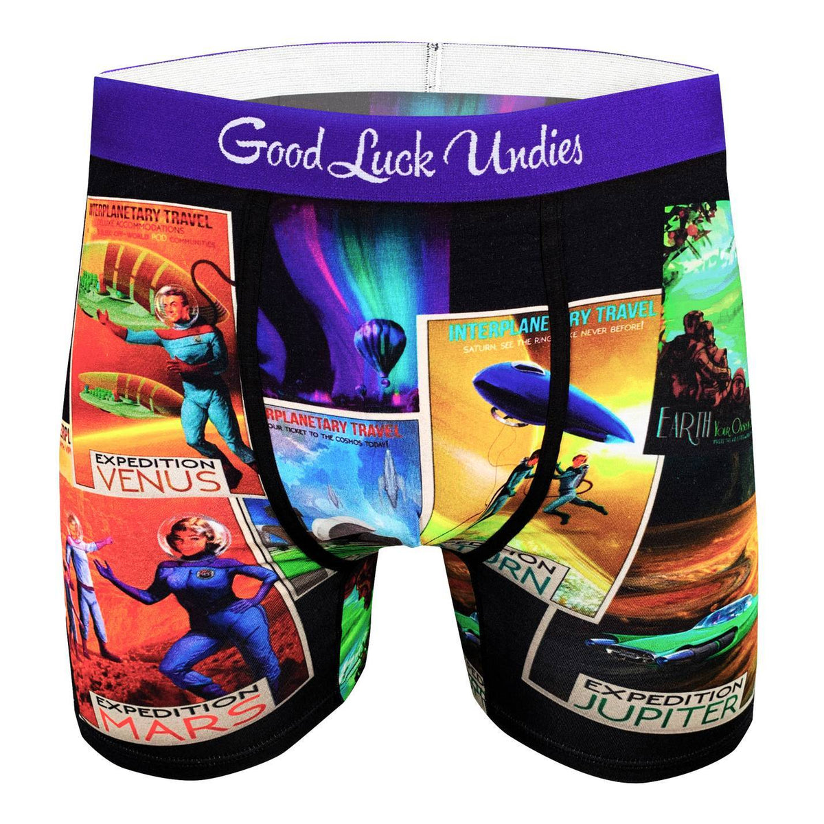 Men's Space Tourism Underwear – Good Luck Sock