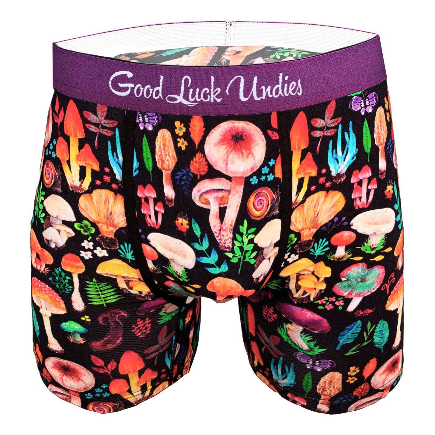 Men s Mushrooms Underwear Good Luck Sock