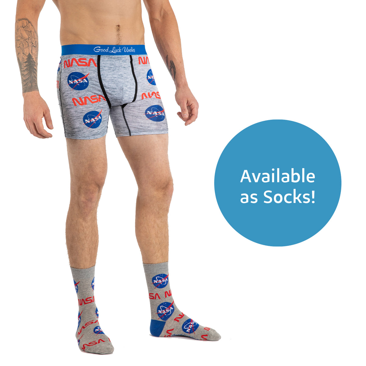 Men's NASA Underwear – Good Luck Sock