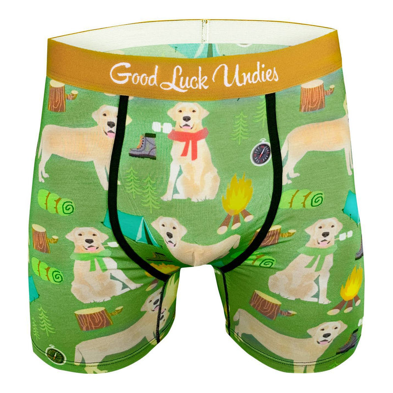 Men's Camping Labrador Retriever Underwear