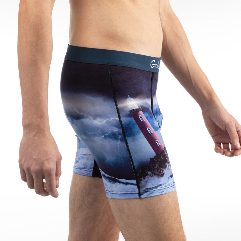 Ethika Mens Underwear Staple Boxer Briefs | Paris Flights - XL