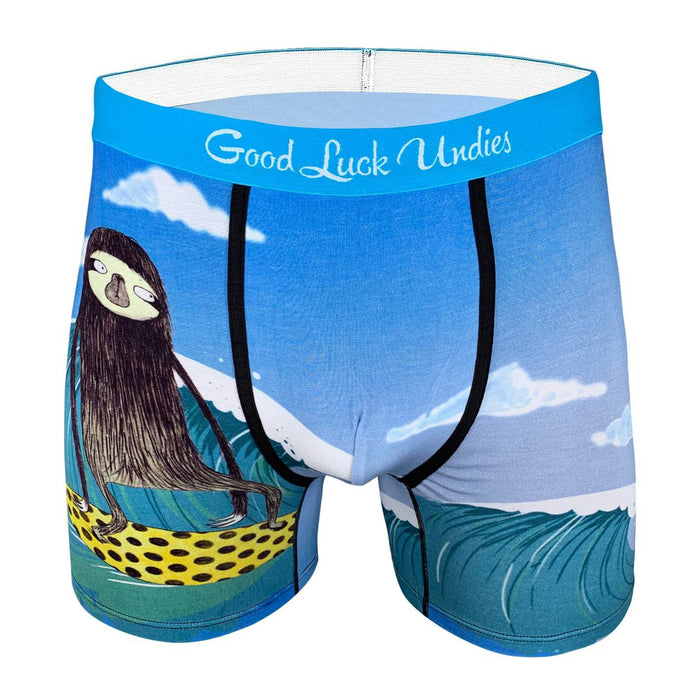 Men's Surfing Sloth Underwear