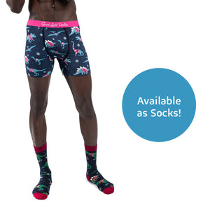 Men's Christmas Sweater Dinosaur Undies