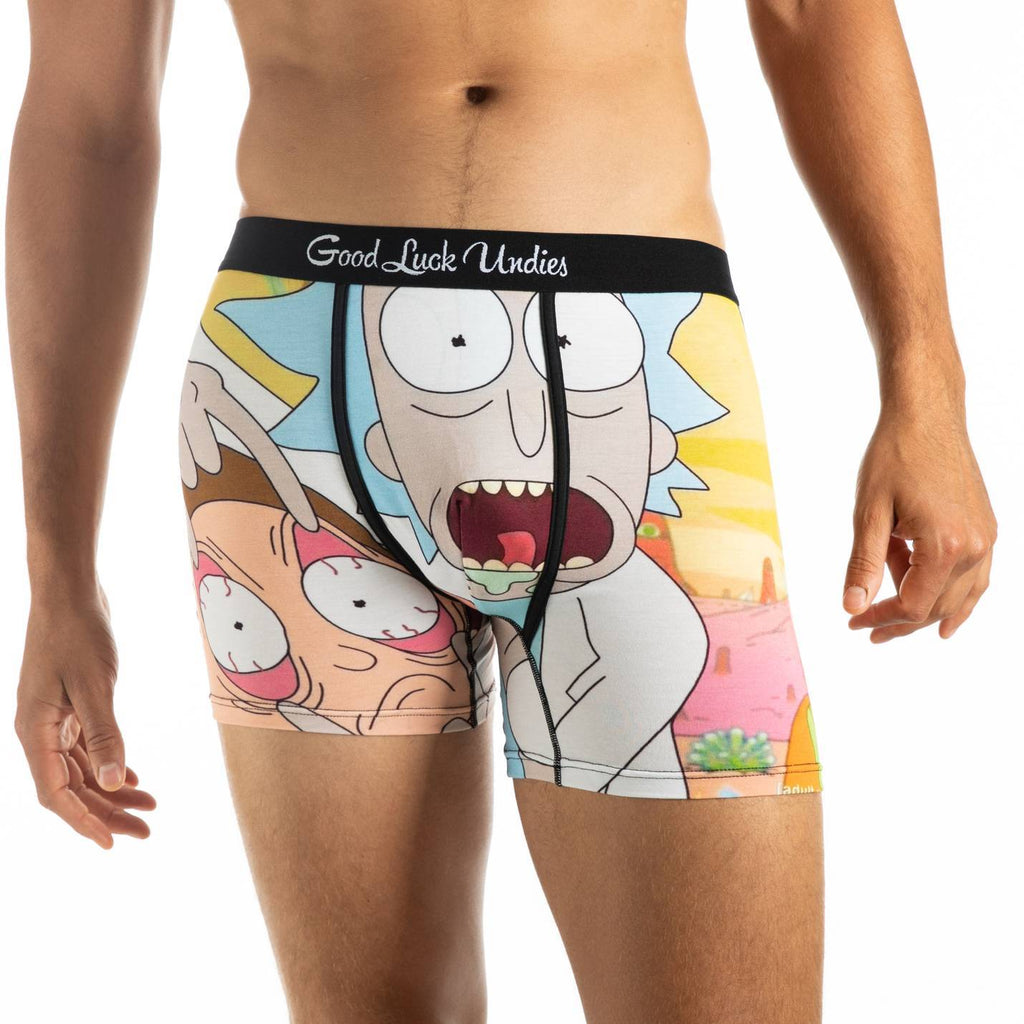 Men’s Rick and Morty, Open Your Eyes Morty Underwear