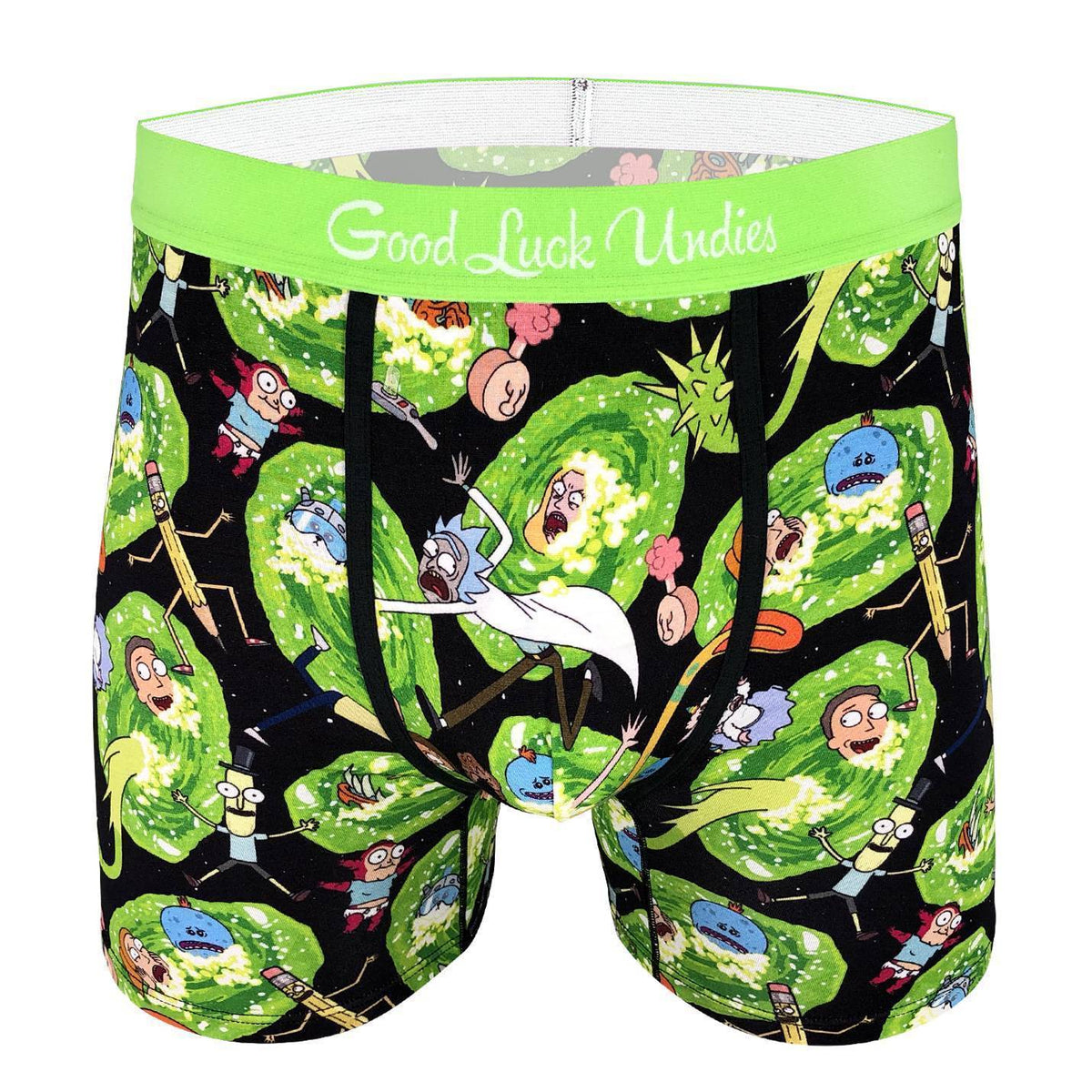 Men's Rick and Morty Portals Underwear – Good Luck Sock