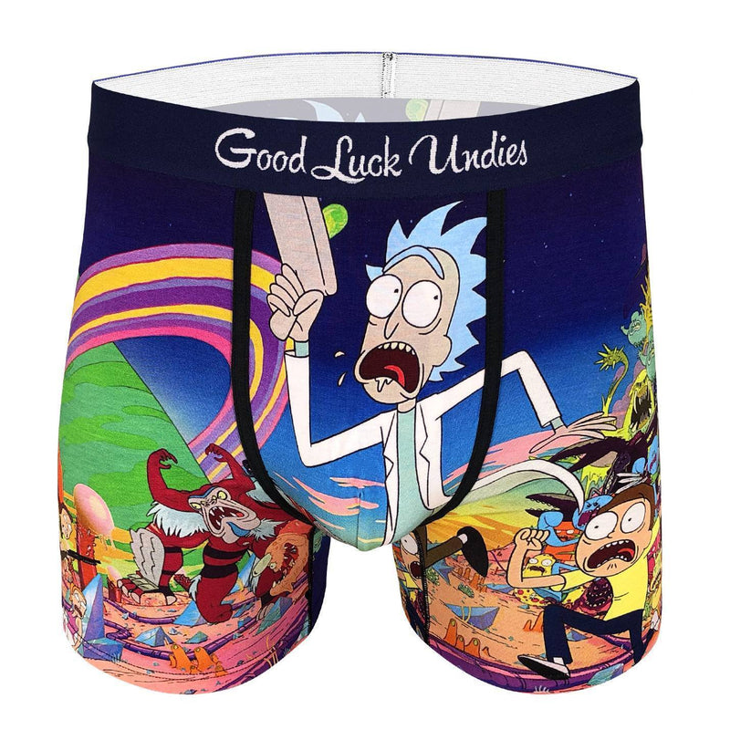 Men’s Rick and Morty, Run Away! Underwear