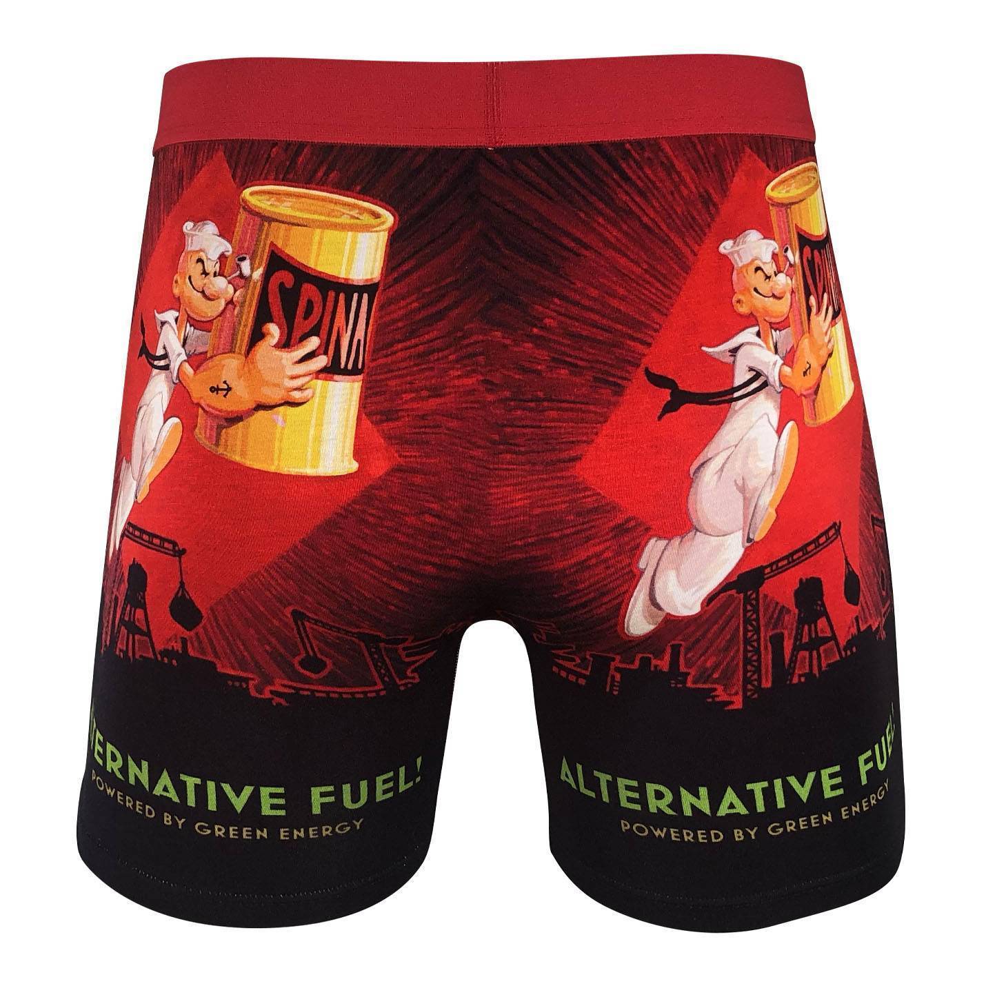 Men s Popeye Alternative Fuel Underwear Good Luck Sock