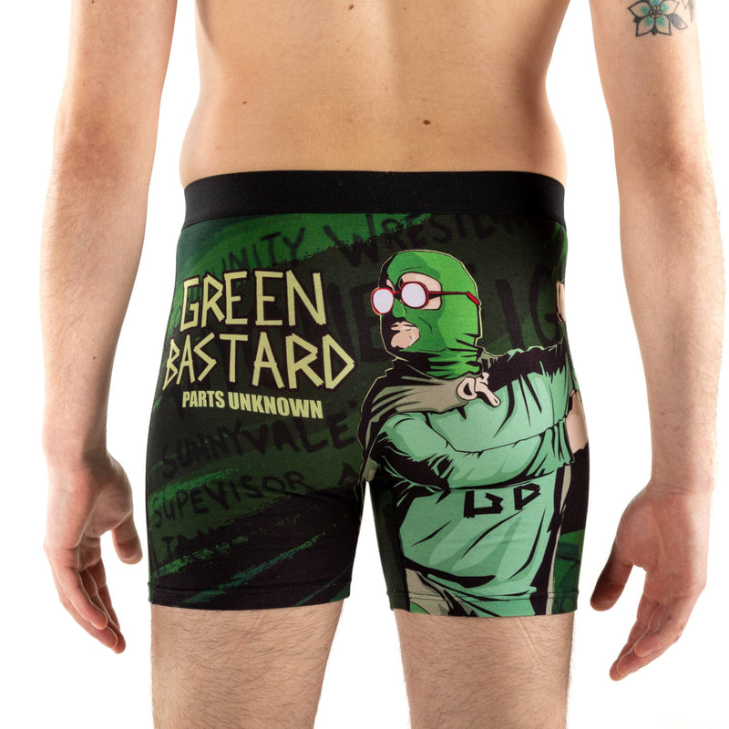 Men's Trailer Park Boys, Green Bastard Underwear