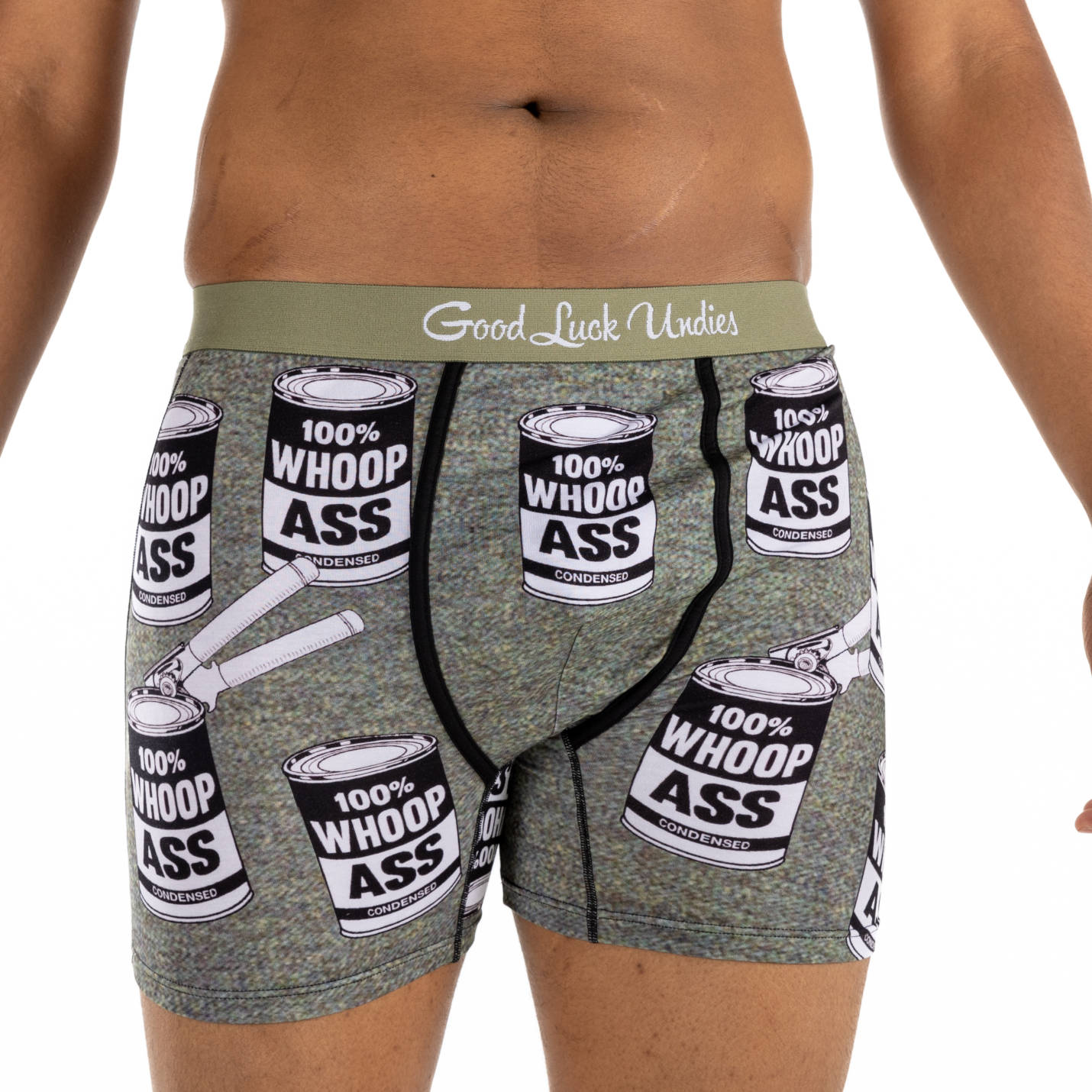 Men's Cans of Whoopass Underwear – Good Luck Sock