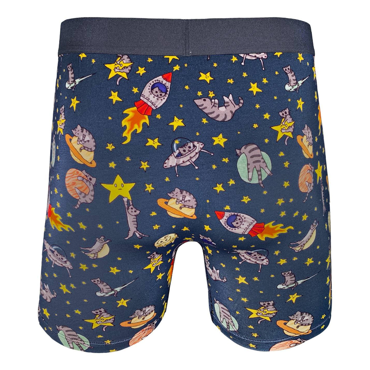Men's Space Cats Underwear – Good Luck Sock