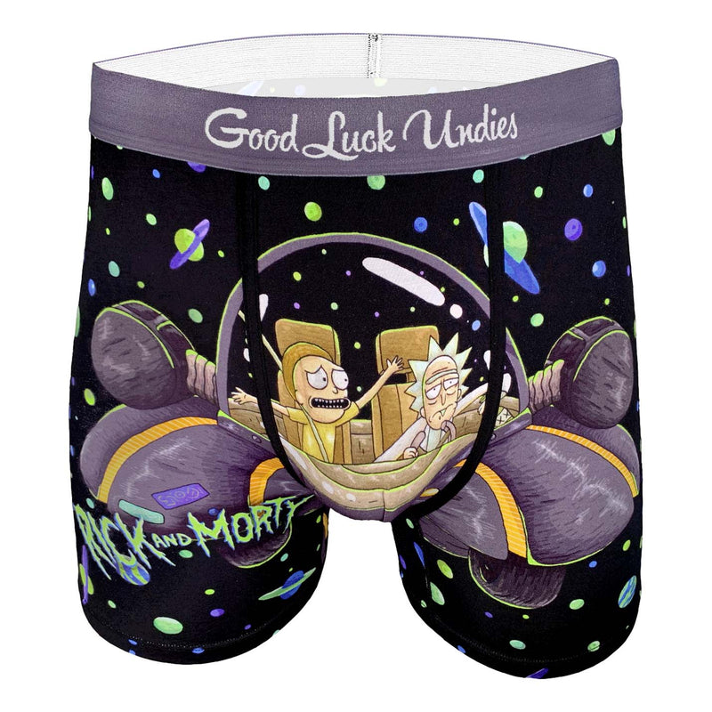 Men's Rick and Morty, Space Cruiser Underwear